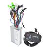1 Set ABS Bike Panel Controller Wear Resistant High Strength Brushless Bike Speed Control Display for Electric Bike