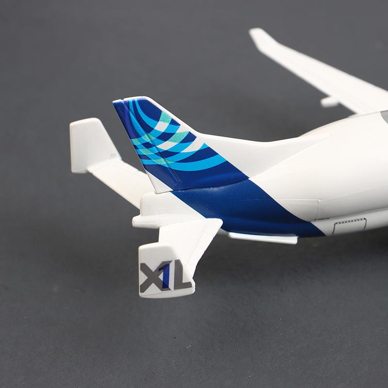 20 см Белый кит Транспортный самолет A300-600 Beluga Airlines Модель самолета Транспорт Белуга Литье из сплава Самолет Игрушка Модель