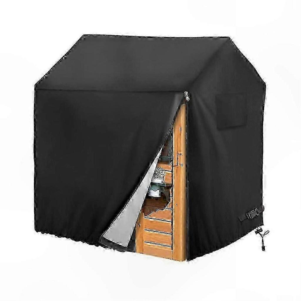 Waterproof Playhouse Cover 210D Outdoor Sun Protection 145x145x160cm