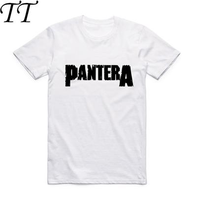 2019 Модная Мужская Футболка с Принтом Логотипа Pantera, Короткий Рукав, Круглый Вырез, Летняя, Power, Хэви-Метал, Рок, Хипстерская, Крутая Футболка, Белая Футболка