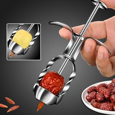 ZISIZ Косточковыдавитель для красных фиников из нержавеющей стали 304 (2-Pack)