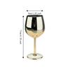 Drop-resistant Mini Stainless Steel Wine Glass 70 ML Tall Cup Durable Cocktail Cup  Gift