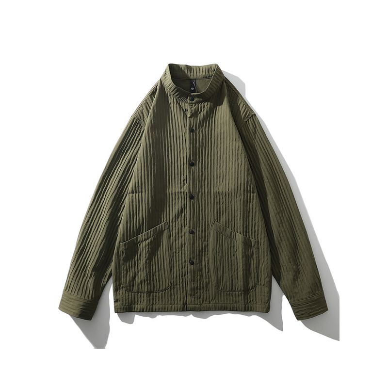 Функциональная куртка в складку в стиле Issey Miyake, горный стиль, для мужчин, весенне-летняя, тонкая, с воротником-стойкой, одежда для мужчин, импортная, топ