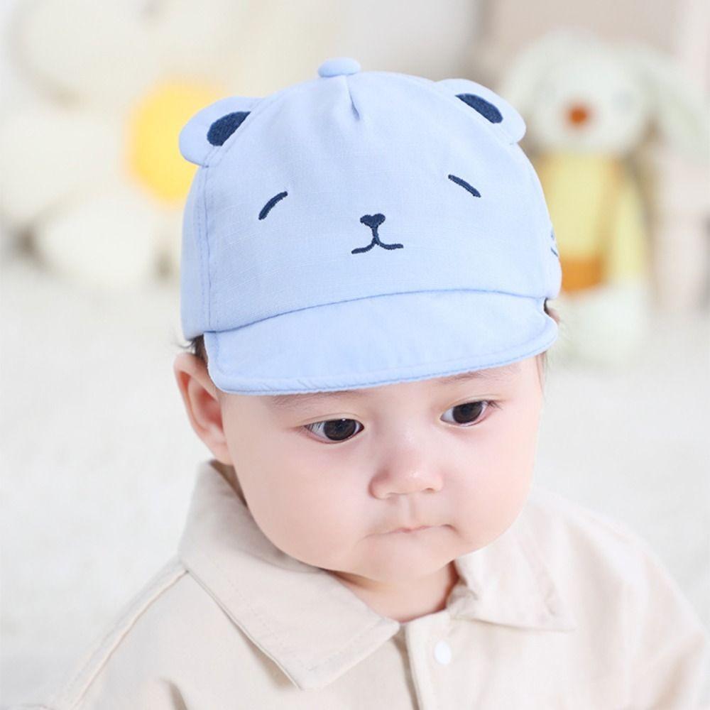 Милая детская солнцезащитная кепка с коротким карнизом, мягкая детская кепка, новая детская солнцезащитная шляпа