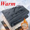 Men's Winter Lambswool Casual Pants Thick Fleece Thermal Trousers Keep Warm Water Proof Sweatpants High Quality Fashion Straight Trousers