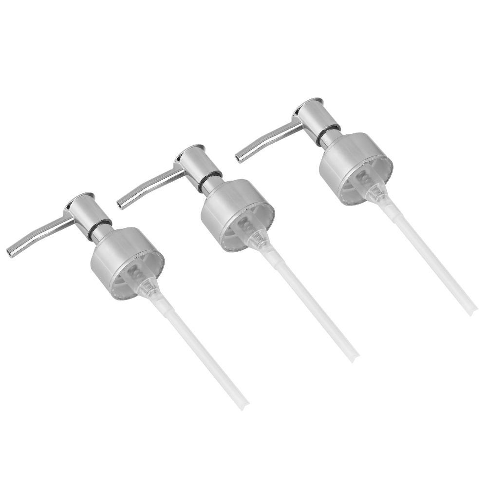 3 PCS 360 Degree Rotation Emulsion Dispenser Pump ABS Soap Dispenser Pump Lotion Bottle