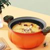 8L Fine Iron Pumpkin Micro Pressure Pot Glass Gas Stove Universal Pan Home Type Soup Pot  Kitchen