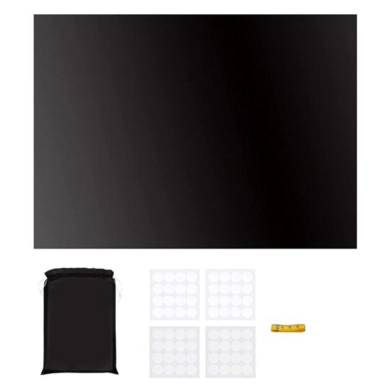 Window Blackout Blinds Portable Punch-free Blackout Shades Film Baby Nursery Room Blackout Blind Curtain Travel Temporary Curtain Household Supplies