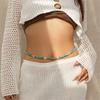 Rice Beading Waist Chain Female Body Chain Belt Belly Chain Aesthetic Body Chain Party Waist Decors Beach Belly Chain