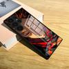 Чехол для телефона Аниме Jujutsu Kaisen Для S25 Ultra Samsung S24 Fe S22 S20 S23 21 Plus A54 A34 A53 A16 Стеклянная крышка
