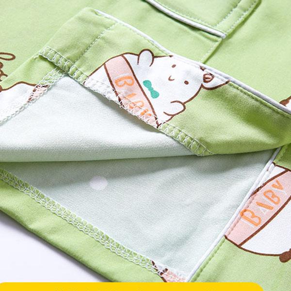 Весенне-осенне-летний хлопковый пижамный костюм для женщин и девочек с милым принтом и большим размером, тонкий домашний костюм с длинными рукавами