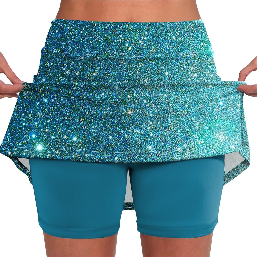 Эластичные брюки-кюлоты для йоги для женщин, спортивные шорты с принтом, легкие узкие однотонные бегуны с высокой талией