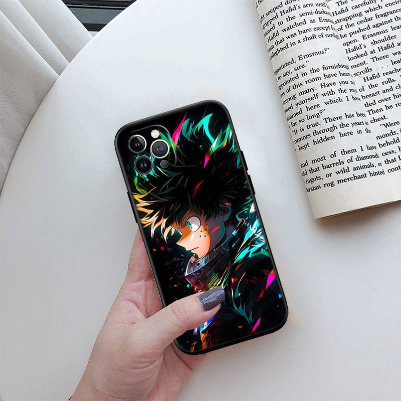 Чехол для телефона ED37 My Hero Academia для iPhone 6 6s 7 8 11 12 13 14 15 XS Pro Max XR X SE Samsung S20 S21 S22 S23 S24 FE Ultra Plus Lite S21S A55