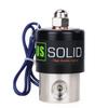 U.S. Solid Solenoid Valve DC Solenoid Valve, Direct Acting, Normally Closed (304 Stainless