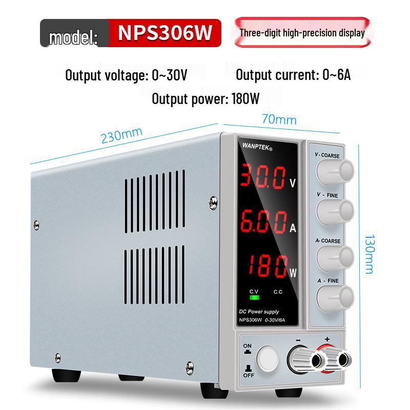 Регулируемый источник питания постоянного тока WANPTEK DPS605U для ремонта ноутбуков и мобильных телефонов