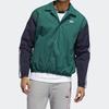 adidas Мужские куртки Originals Trefoil Coach с цветными блоками и логотипом, сине-зеленые EJ7109