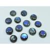 13X13MM Natural Labradorite Blue  Round Cabochon Loose Gemstone 13Pcs Lot C-1034