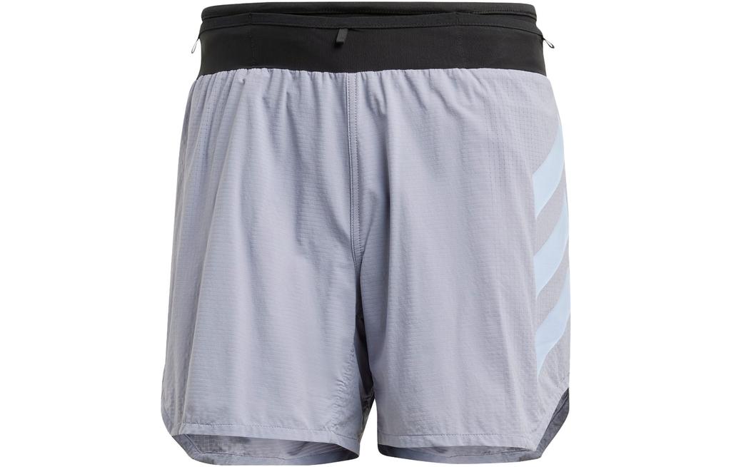 Adidas Sports Shorts Men's Silver Gray Violet Moderate HT9388