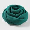 Solid Color Cotton Linen Scarf for Women Lady Literature Anti-sunburn Long Tassel Scarves Autumn Soft Gauze Wrap Shawls New