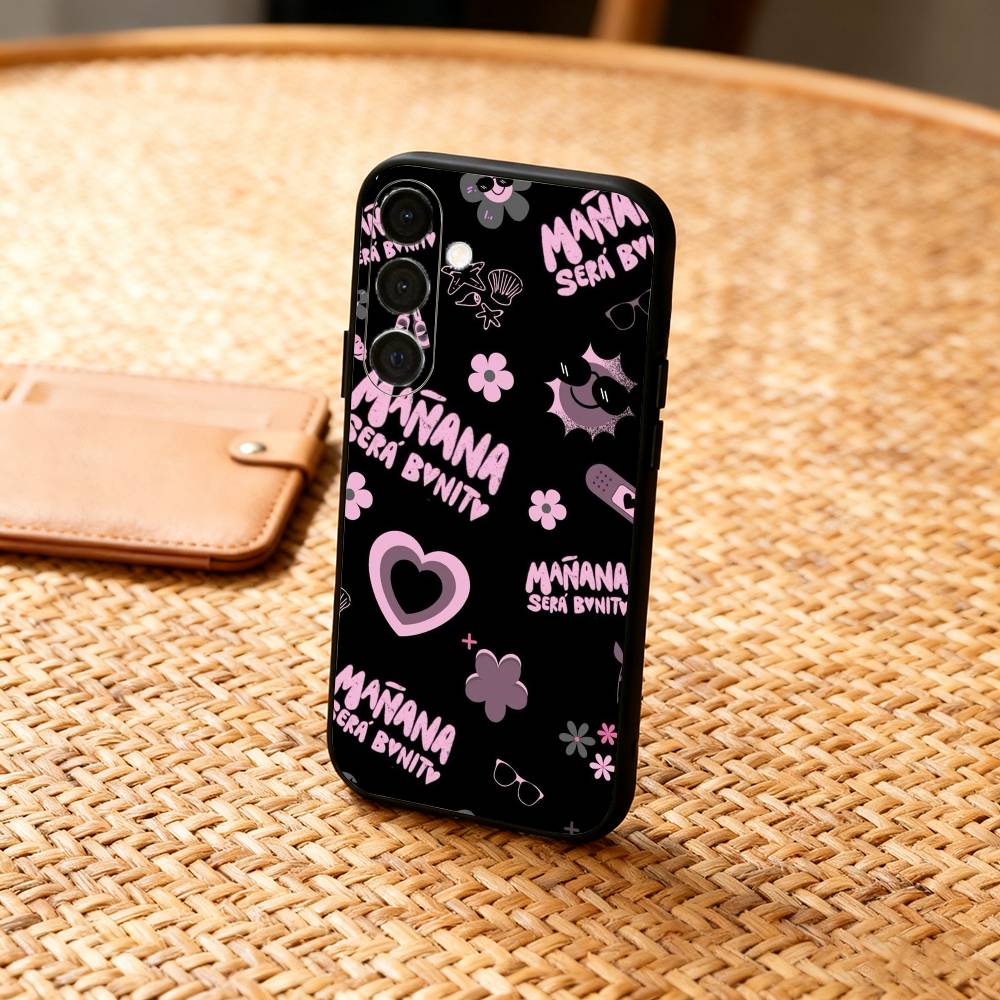 Singer K-Karol G Amargura Phone Case For Samsung A73,72,71,53,52,51,22,91,80, Soft Black Cover