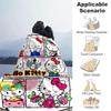 1pc Hello Kitty Collection Blanket, Soft Throw Blanket, Perfect for Couch or Travel Use, Living Room, Travel, Camping, Car Blankets, Beach, Office Nap