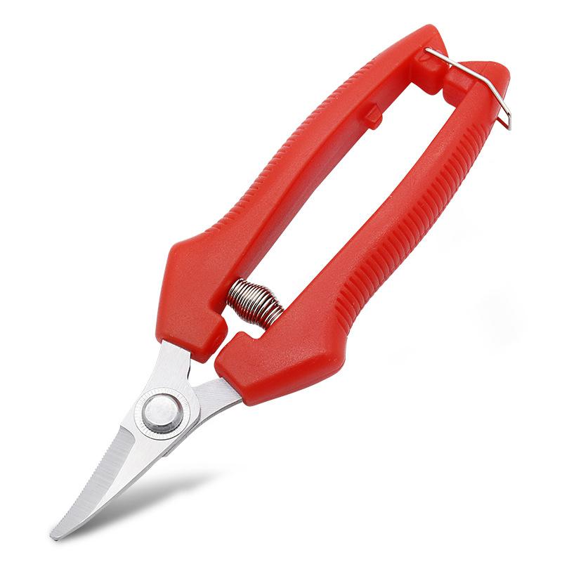 Stainless Steel Elbow Blade Pruning Shears Bonsai Plants Trees Branches and Leaves Garden Tools Household Scissors for Flowers