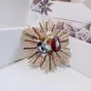 Elegant Autumn/Winter Color Brooch: High-End Suit Accessory and Anti-Exposure Corsage