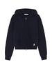 GLOWNY G Classic Knit Zip Up (Navy)
