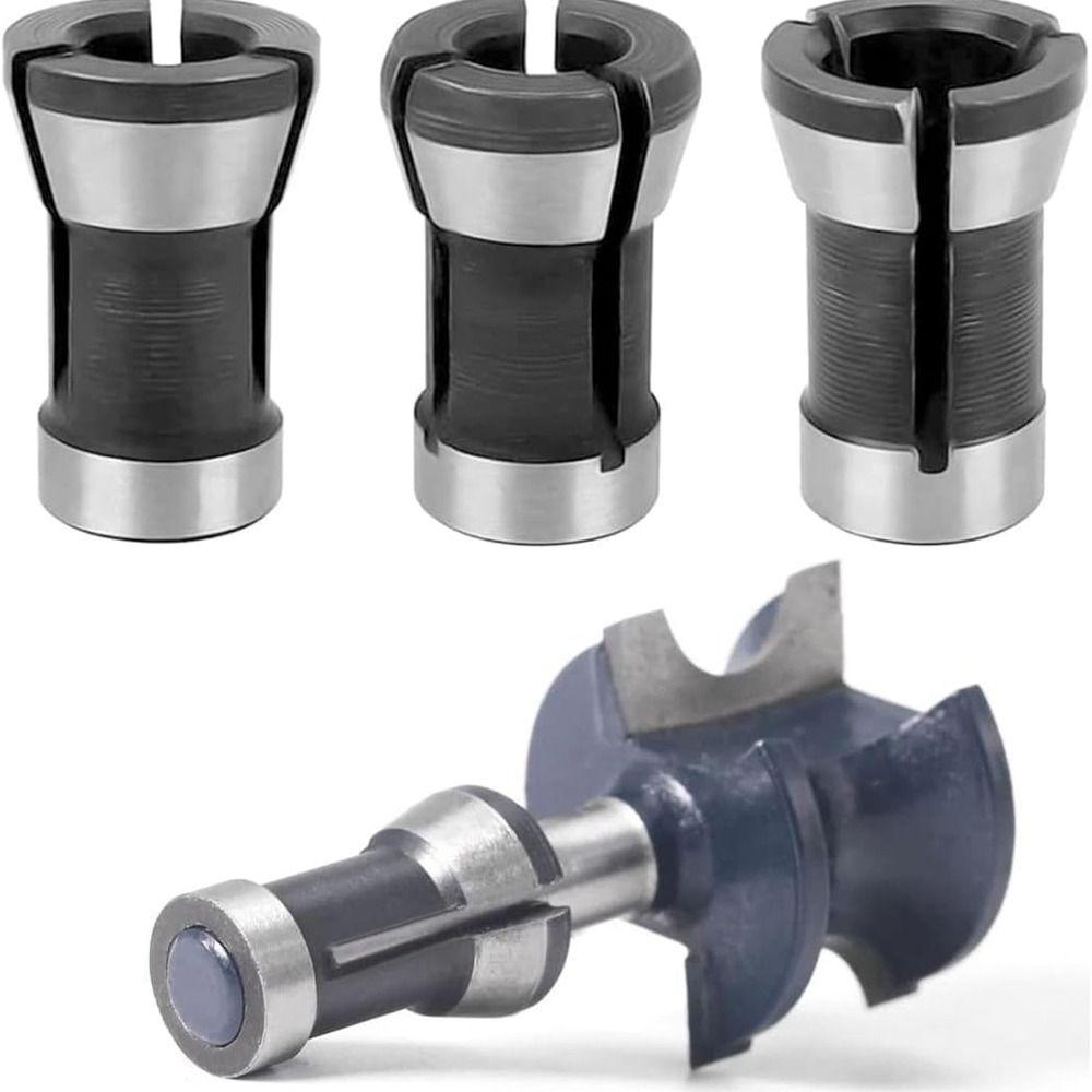 Деревообрабатывающий триммер цанговый патрон инструмент для резьбы шлифовальный станок зажимной адаптер замена фрезерные цанги