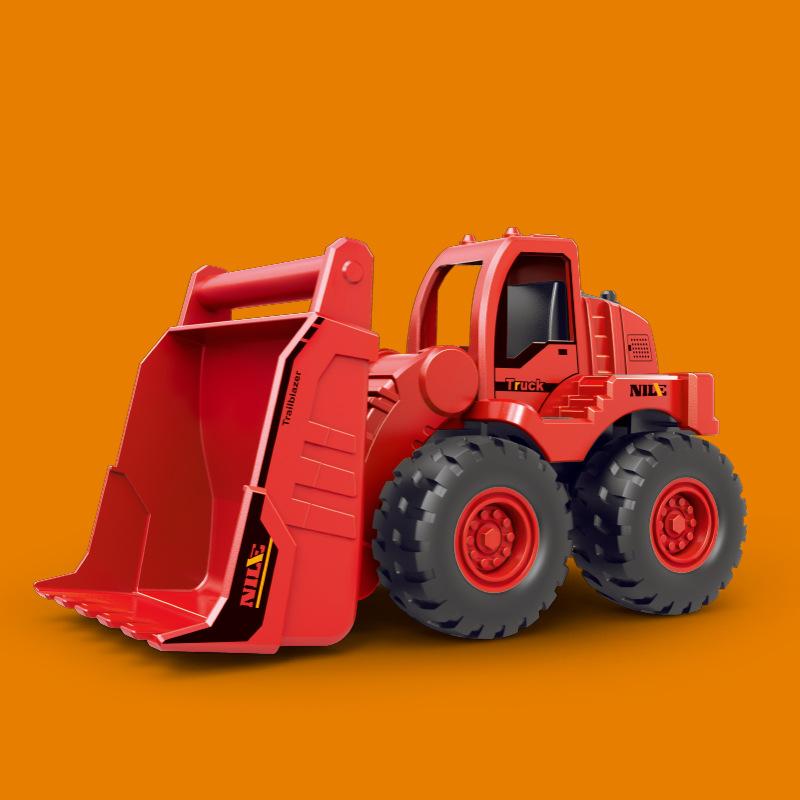 Экскаватор Бульдозер Инженерная Машина Моделирование Внедорожная Скользящая Модель Детская Игрушечная Машина Мальчик Подарок На День Рождения