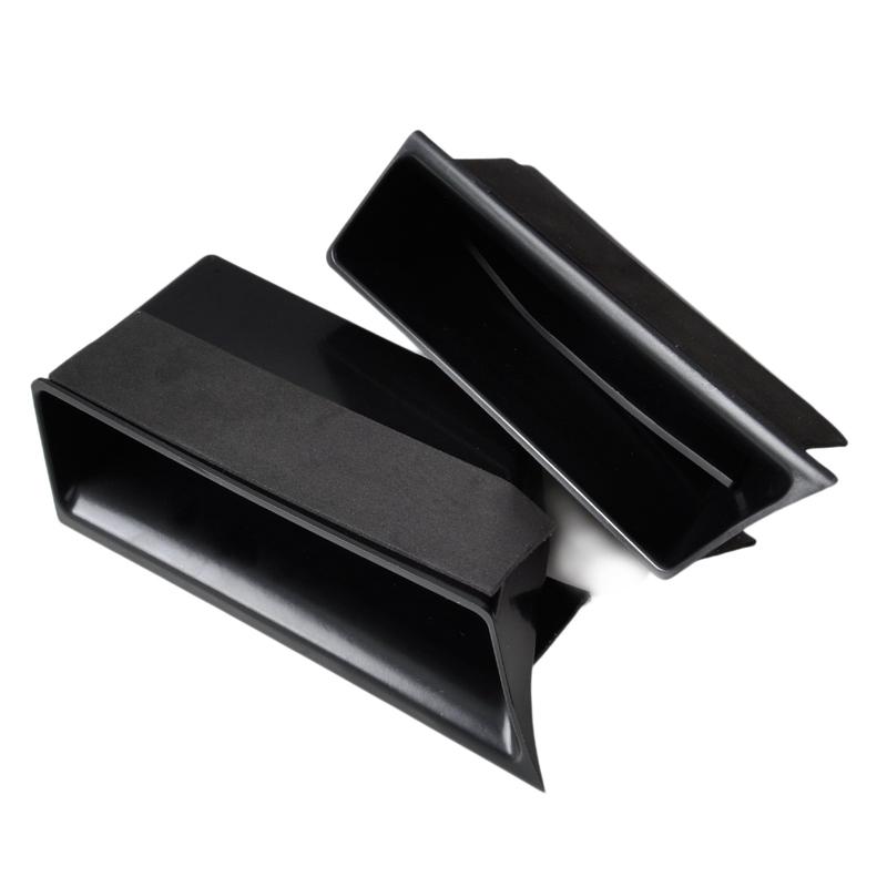 2Pcs Car Front Door Armrest Storage Box For Mercedes-Benz GLK Class X204 GLK300 GLK350 GLK250 2009 2010 2011 2012 2013 2014
