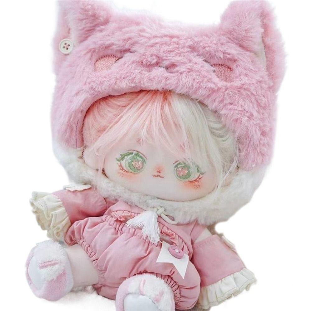 Модный наряд для плюшевых кукол Kpop, милое платье JK, модное платье, одежда для 20-сантиметровой хлопковой куклы