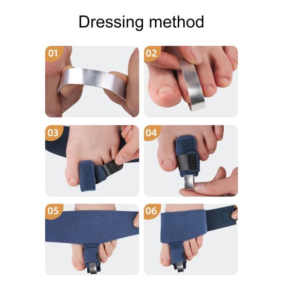 Support Splint Fastener Tape Design Soft Lining Adjustable Anti-abrasive Straighten Curved Pain