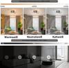 Plafonnier LED - NETTLIFE - Salon 32W - Noir - Métal - Télécommande