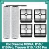 Совместимо для MOVA K10 / K10 Pro, Trouver K10 / K10 Pro Комплекты для замены пылесоса Роликовая основная щетка HEPA-фильтр Запчасти