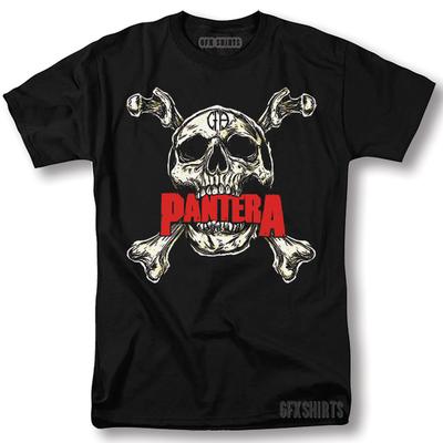 Футболка Pantera Мерч Хэви-метал Рок Концертный тур Винтажная Графическая Футболка