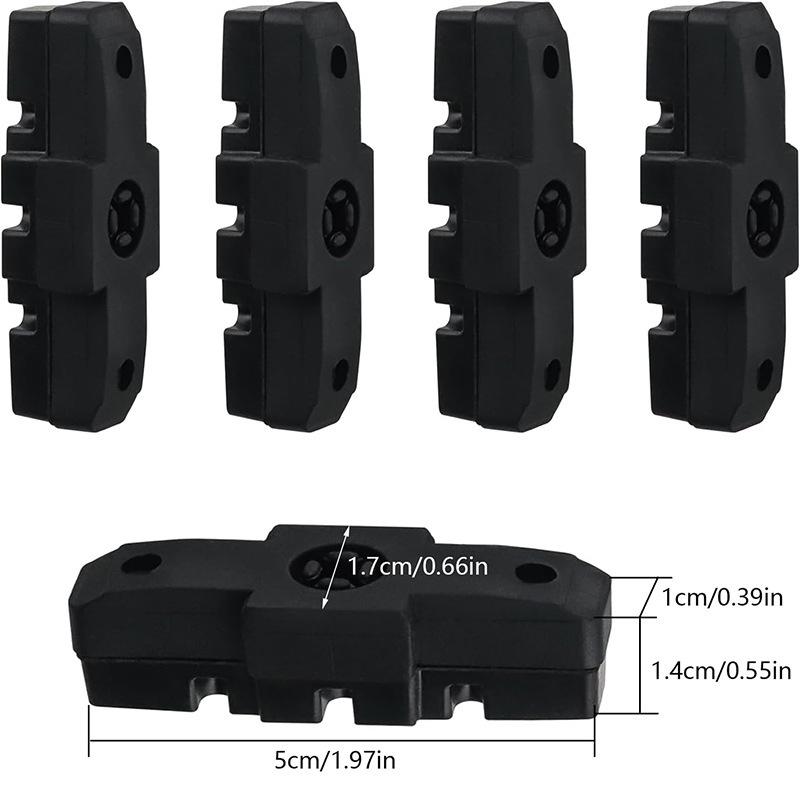 2/4/6/8Pcs Bicycle Brake Shoes for Magura HS11/ HS22/HS24/ HS33 /HS66 50mm Brake Block V-Brake Pad Road Bike Accessories