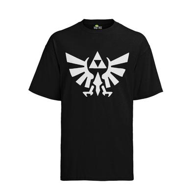 Мужская футболка Nintendo Zelda Link Sign с символами щита, игровая футболка