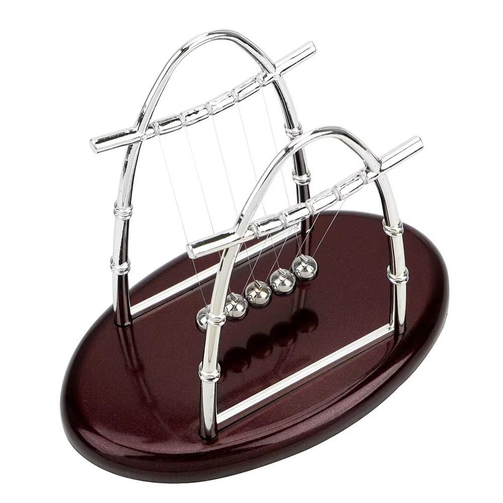 Physics Science Pendulum Cradle Decor Desktop Toys Steel Balance Ball  Ornaments