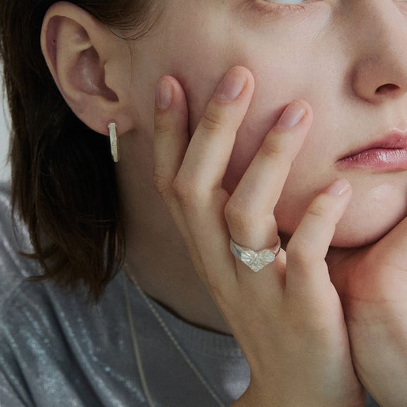 Chambriller Brave Heart Silver Ring