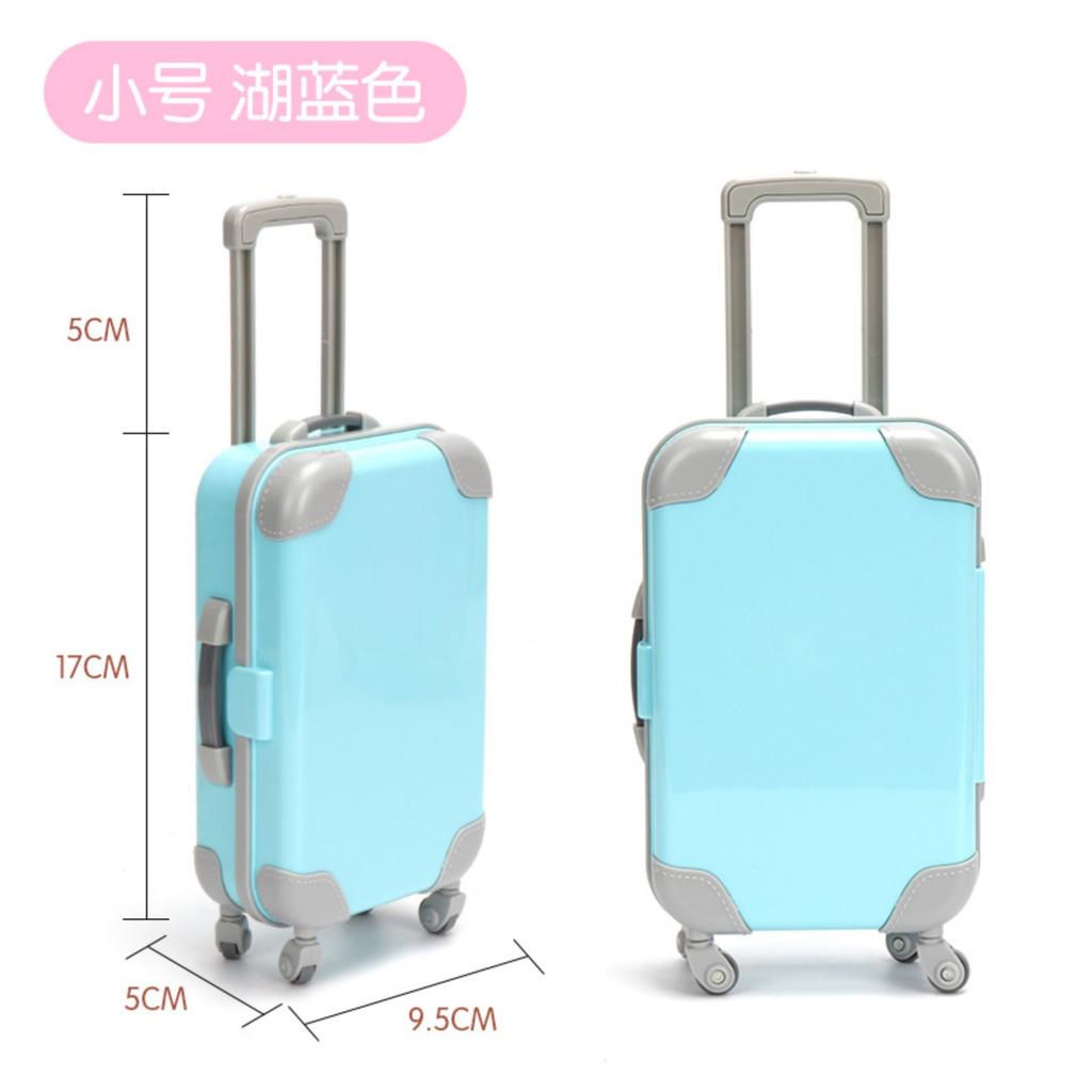 Small Trolley Case Simulation Storage Storage Suitcase Travel Box Toy