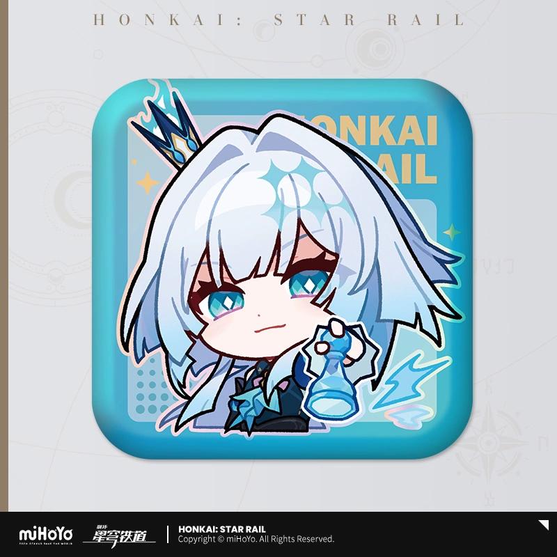 Sunsyea Официальный мерч Honkai Star Rail miHoYo Оригинальный Аутентичный Серия PMZLG Брелок Значок Phainon