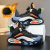 Boys' Cotton Shoes 2025 Winter New Middle and Older Children's Sports Shoes Piled and Thickened To Keep Warm Boys' Big Cotton Shoes Tide
