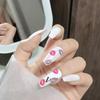 New 3D Self-Adhesive Bohemia Lovly Red Lips Image Nails Stickers for Nails Sticker Decorations Manicure