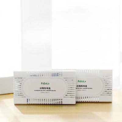 Дезодоратор с активированным углем для холодильников эффективно адсорбирует запахи и освежает воздух. Это многоразовая дезодорирующая коробка