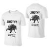 Just Little Jimothy Couple Style Reversible Tshirt Street Vibe Reinforced Collar Unisexs Tshirts