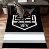 Angeles king Crest Floor Mat for Living Room, Game Rooms, Office, Bedroom, Office Floor Mat Playful Design, Christmas fan gifts