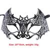 Metal Mask For Adults With Water Drill Decoration For Halloween And Cosplay Parties