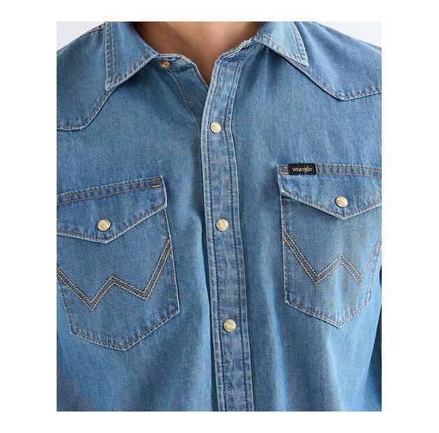 Рубашка джинсовая Wrangler 112378474