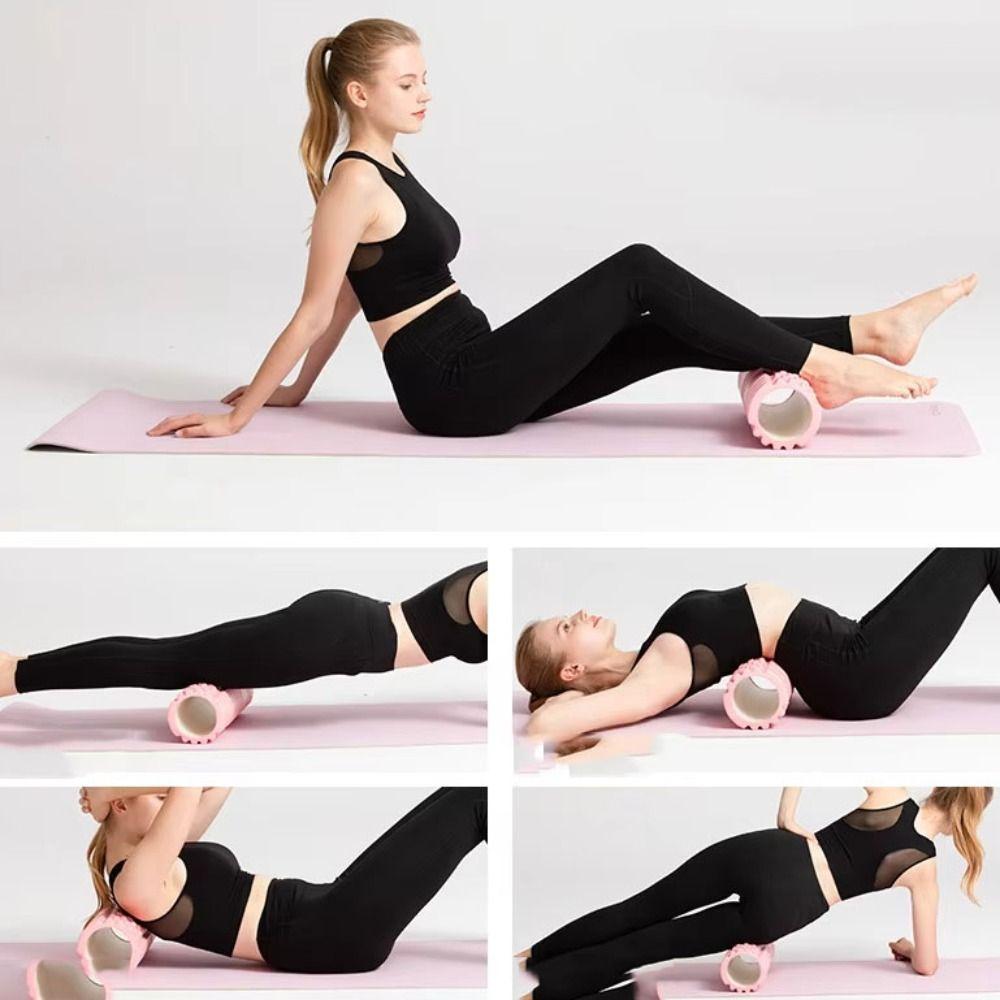Триггерная точка Йога Пилатес Пенный ролик Высокая плотность Фитнес Йога Колонна Упражнение